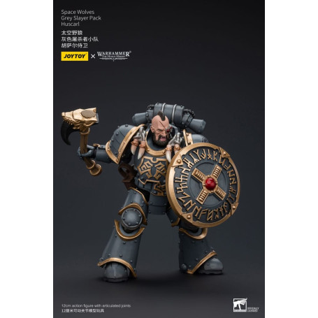 JoyToy Space Marines - Space Wolves - Grey Slayer Pack - Huscarl 1/18 - The Horus Heresy