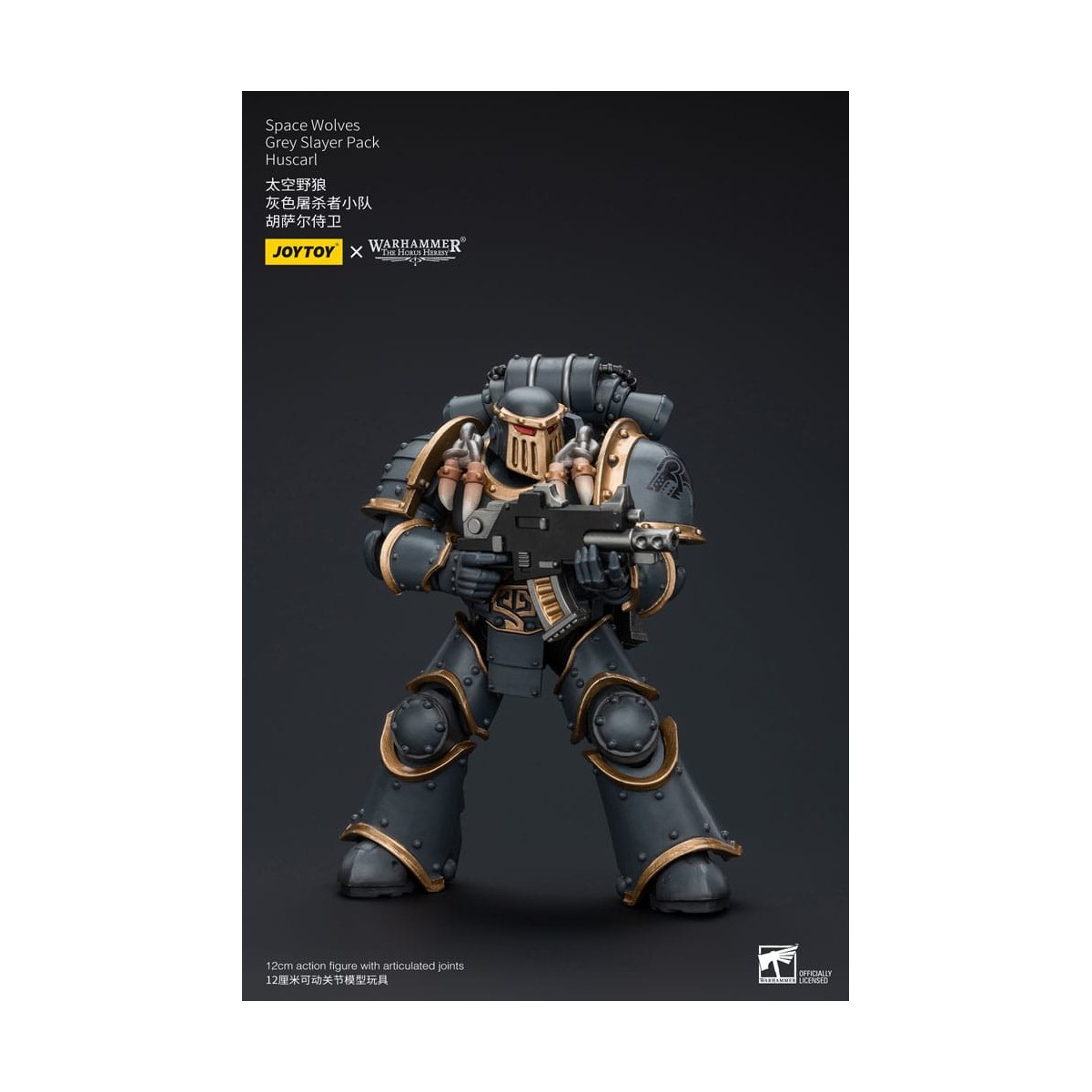 JoyToy Space Marines - Space Wolves - Grey Slayer Pack - Huscarl 1/18 - The Horus Heresy