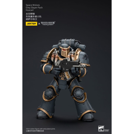 JoyToy Space Marines - Space Wolves - Grey Slayer Pack - Huscarl 1/18 - The Horus Heresy