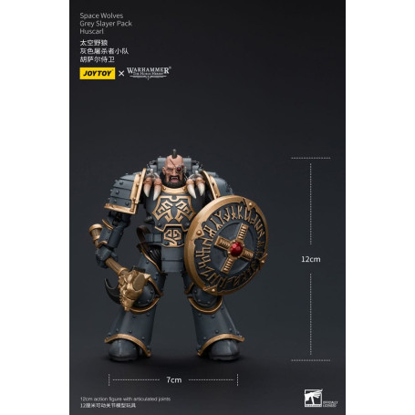 JoyToy Space Marines - Space Wolves - Grey Slayer Pack - Huscarl 1/18 - The Horus Heresy