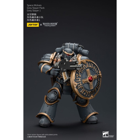 JoyToy Space Marines - Space Wolves - Grey Slayer Pack - Grey Slayer 1 1/18 - The Horus Heresy