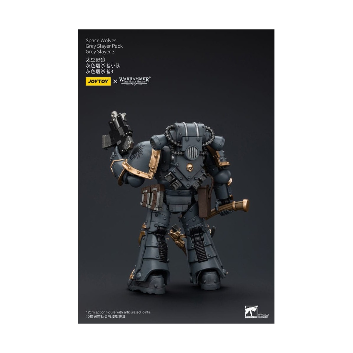 JoyToy Space Marines - Space Wolves - Grey Slayer Pack - Grey Slayer 3 1/18 - The Horus Heresy