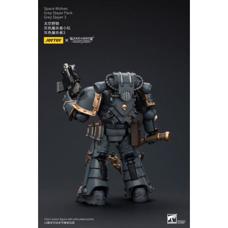 JoyToy Space Marines - Space Wolves - Grey Slayer Pack - Grey Slayer 3 1/18 - The Horus Heresy