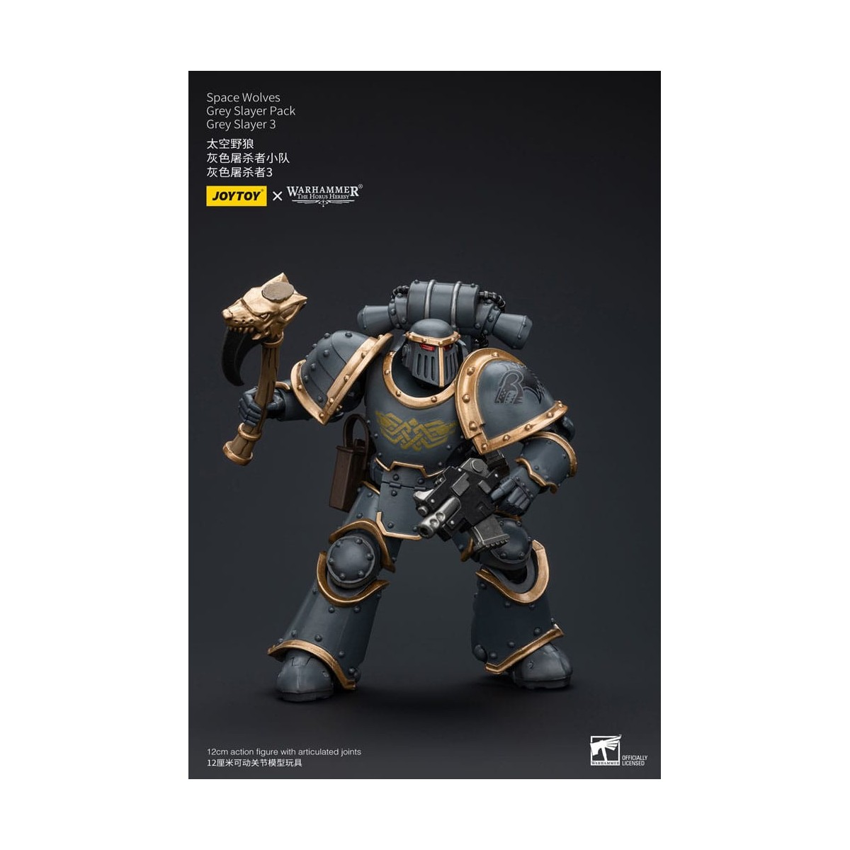 JoyToy Space Marines - Space Wolves - Grey Slayer Pack - Grey Slayer 3 1/18 - The Horus Heresy