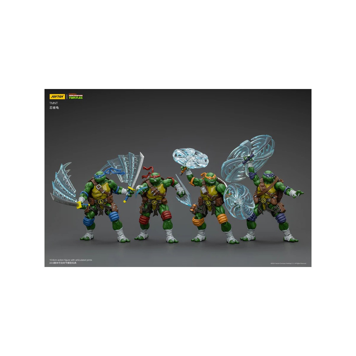 JoyToy TMNT - Michelangelo - Teenage Mutant Ninja Turtles 1/18