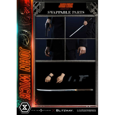 Prime 1 Studio - John Wick Chapter 4 Ultimate Premium Masterline Series 1/4 John Wick Deluxe Bonus Version