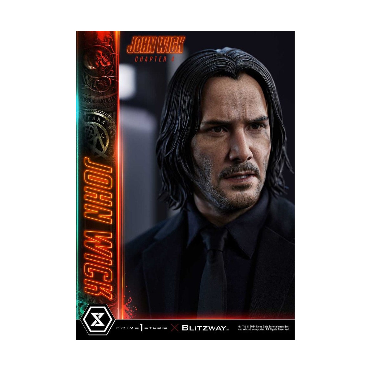 Prime 1 Studio - John Wick Chapter 4 Ultimate Premium Masterline Series 1/4 John Wick Deluxe Bonus Version