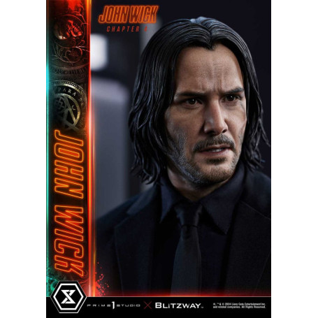 Prime 1 Studio - John Wick Chapter 4 Ultimate Premium Masterline Series 1/4 John Wick Deluxe Bonus Version