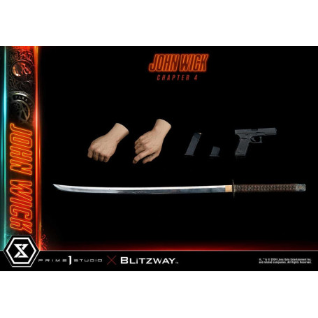 Prime 1 Studio - John Wick Chapter 4 Ultimate Premium Masterline Series 1/4 John Wick Deluxe Bonus Version