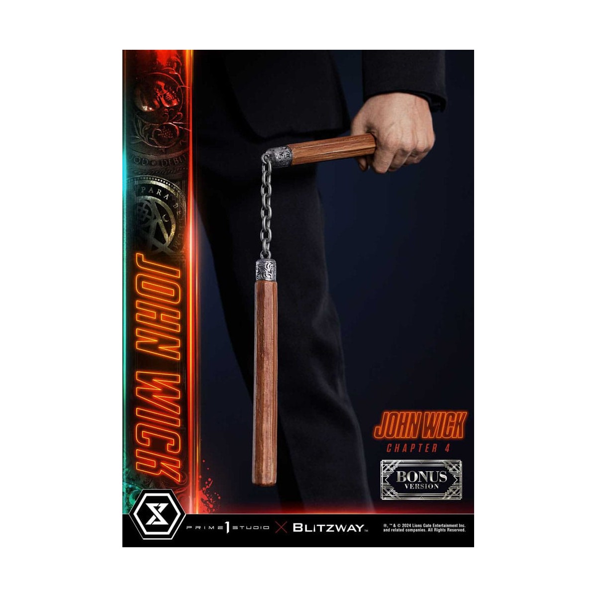 Prime 1 Studio - John Wick Chapter 4 Ultimate Premium Masterline Series 1/4 John Wick Deluxe Bonus Version