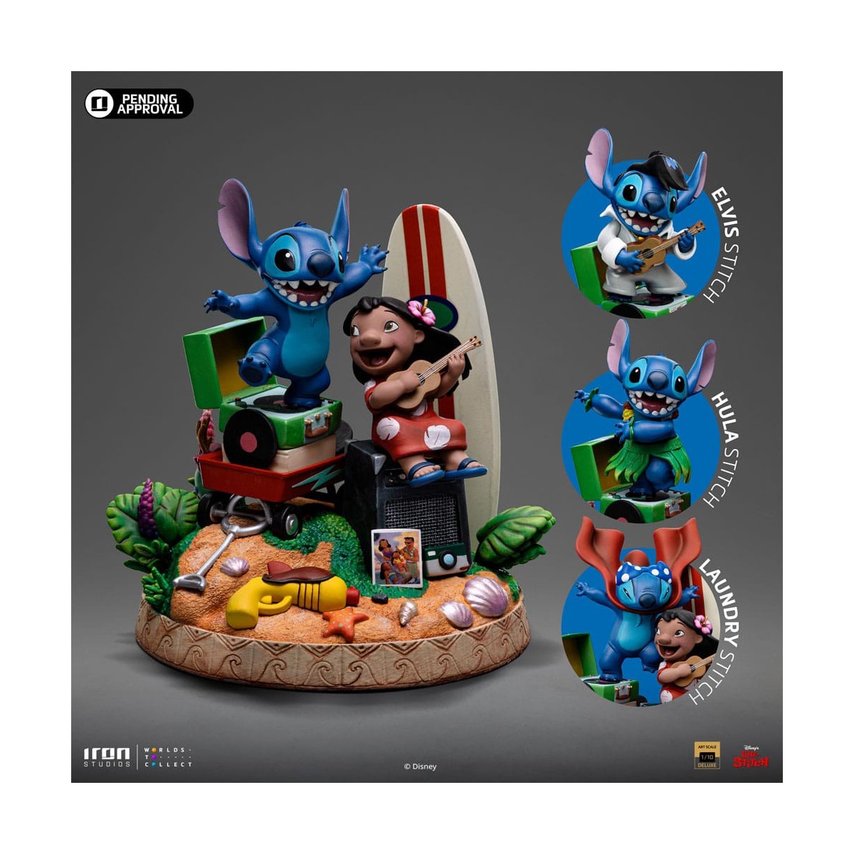 Iron Studios - Disney - Lilo & Stitch Deluxe Art Scale 1/10