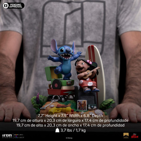 Iron Studios - Disney - Lilo & Stitch Deluxe Art Scale 1/10