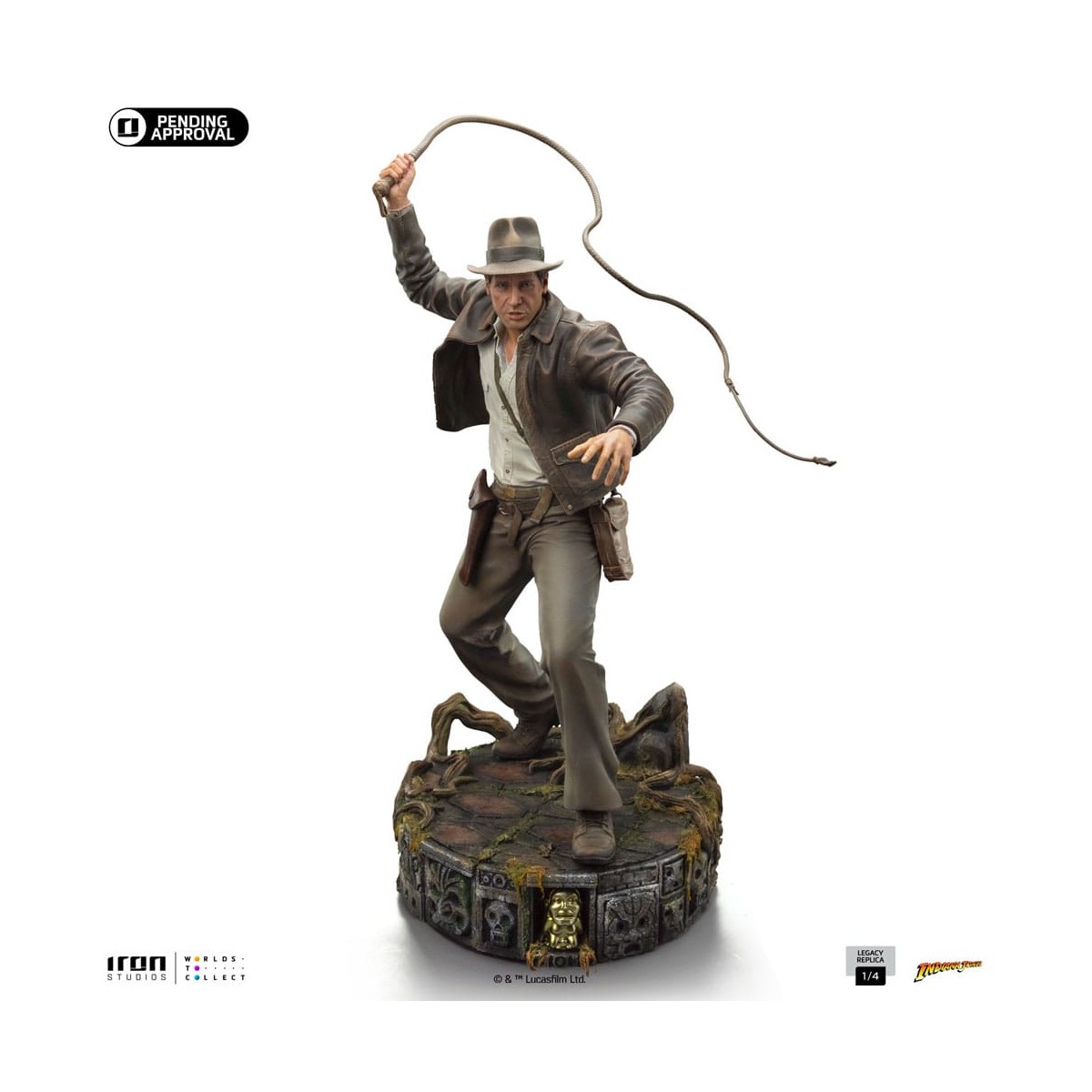 Iron Studios - Indiana Jones Legacy Replica 1/4
