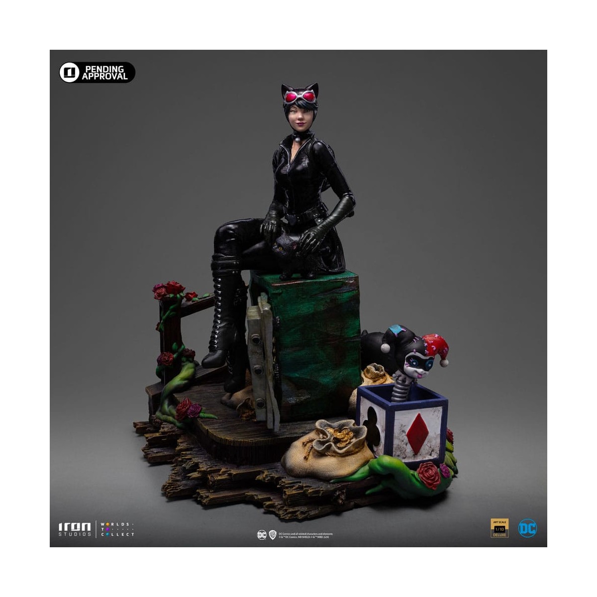 Iron Studios DC Comics - Catwoman (Gotham City Sirens) Deluxe Arts Scale 1/10