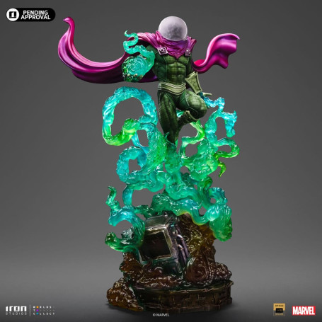 Iron Studios Marvel Comics - Spider-Man Vs Villains Mysterio Deluxe Art Scale
