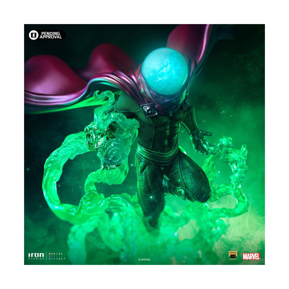 Iron Studios Marvel Comics - Spider-Man Vs Villains Mysterio Deluxe Art Scale