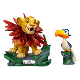 Disney - Beast Kingdom Master Craft Little Simba & Zazu - Der König der Löwen