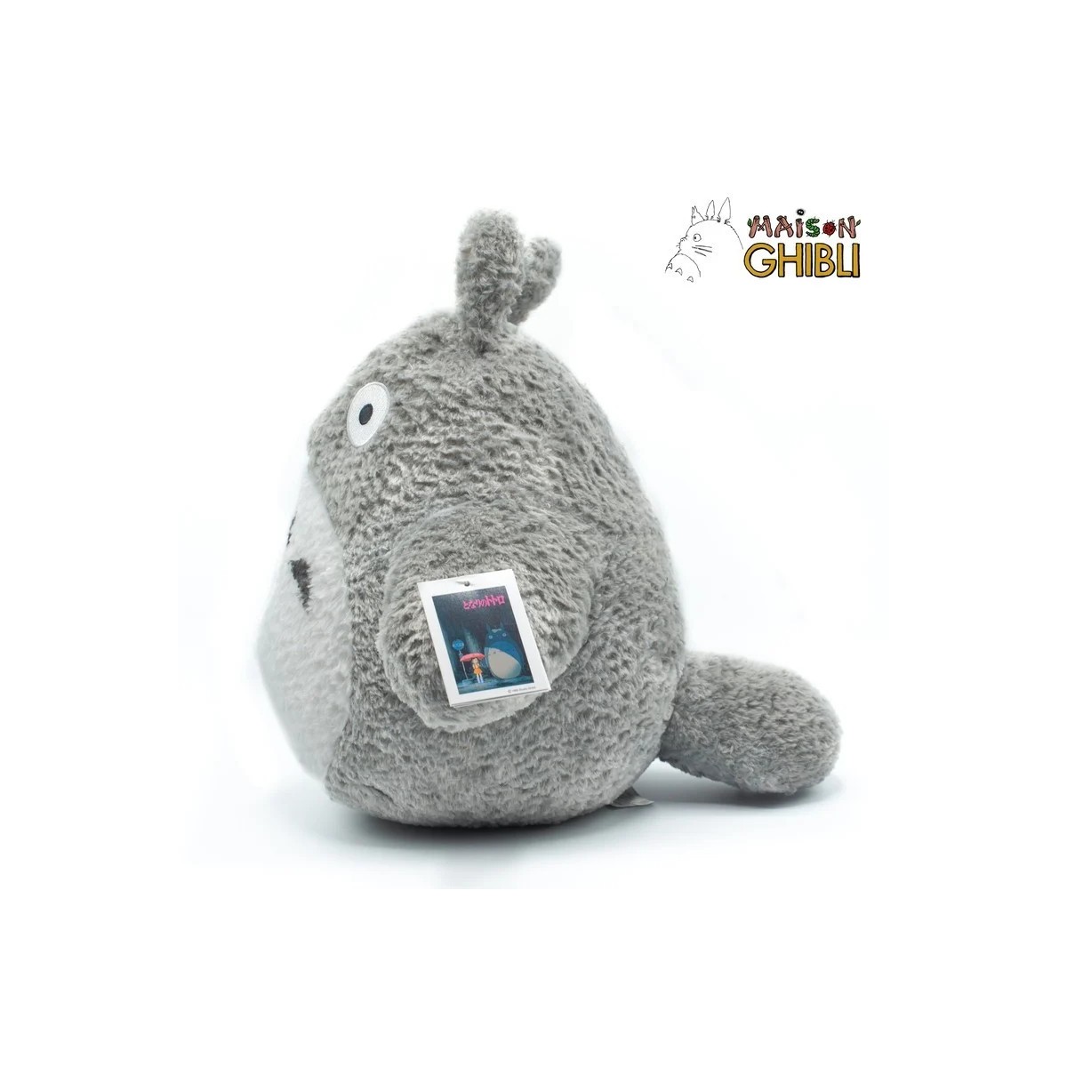 Maison Ghibli Plüschtier Totoro Grau Fluffy - BIG - Mon Voisin Totoro