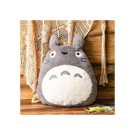 Maison Ghibli Kissen Nakayoshi Totoro Grau - Mein Nachbar Totoro