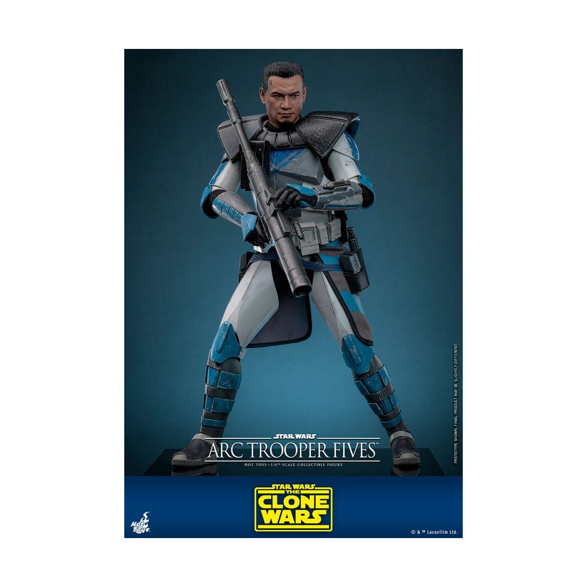 Hot Toys Star Wars - Clone Trooper Five - The Clone Wars 1/6
