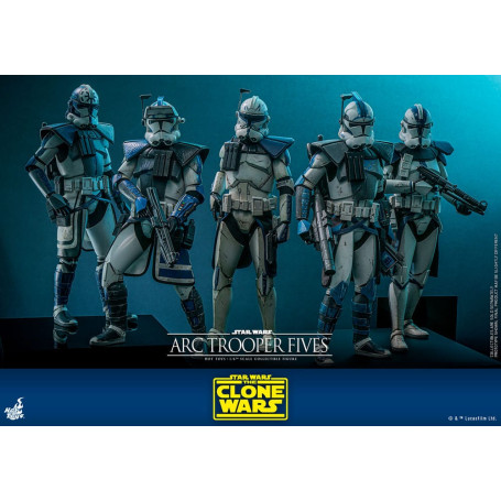 Hot Toys Star Wars - Clone Trooper Five - The Clone Wars 1/6