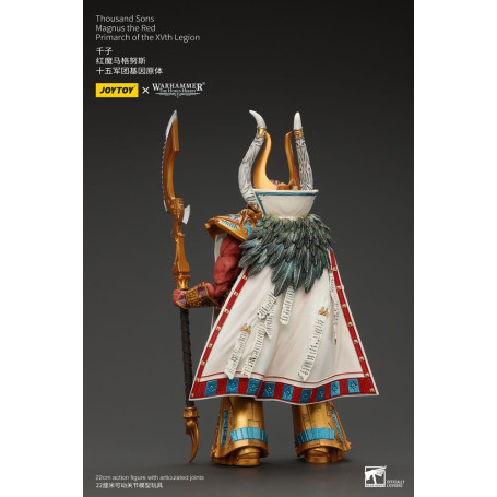 JoyToy Space Marines - Thousand sons Magnus the Red Primarch of the XVth Legion - 1/18 - Warhammer The Horus Heresy