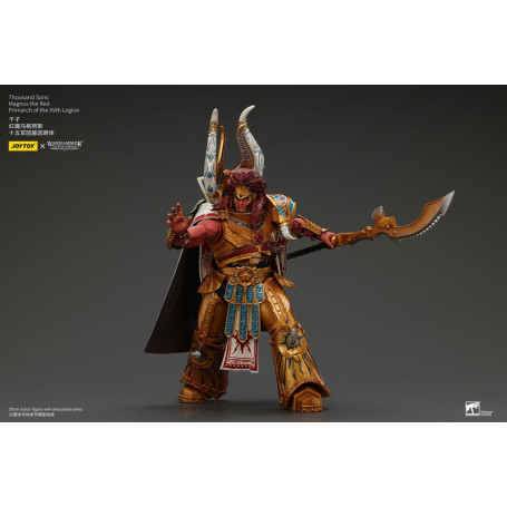 JoyToy Space Marines - Thousand sons Magnus the Red Primarch of the XVth Legion - 1/18 - Warhammer The Horus Heresy