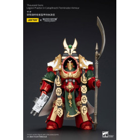 JoyToy Space Marines - Thousand sons Legion Praetor in Cataphractii Terminator Armour - 1/18 - The Horus Heresy