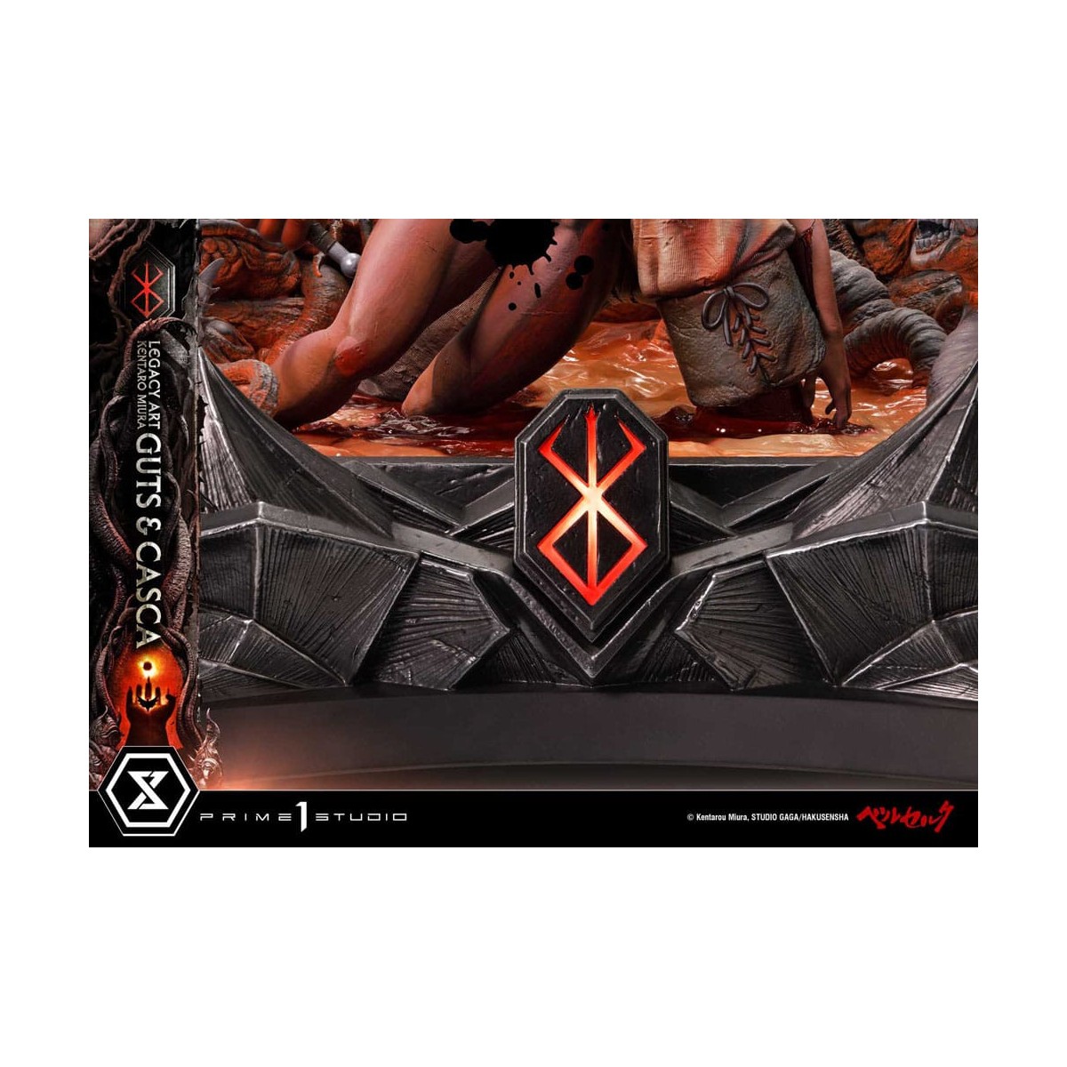 Prime 1 Studio Berserk - Kentaro Miura Legacy Art Berserker GUTS & CASCA 1/6 Scale Statue Bonus Version