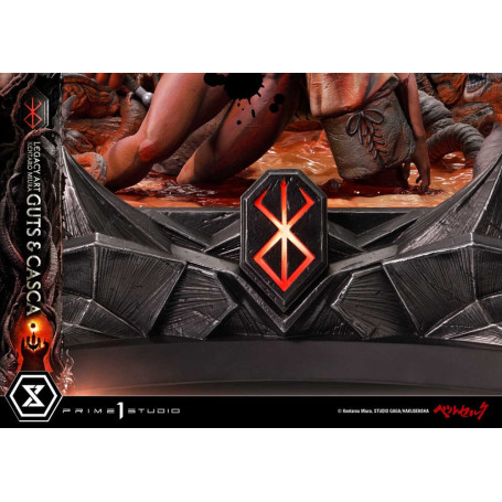 Prime 1 Studio Berserk - Kentaro Miura Legacy Art Berserker GUTS & CASCA 1/6 Scale Statue Bonus Version