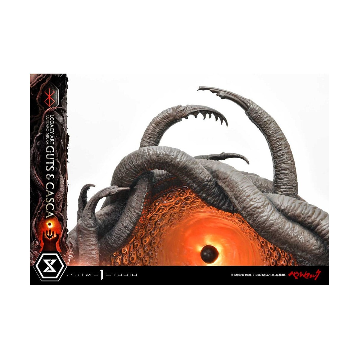 Prime 1 Studio Berserk - Kentaro Miura Legacy Art Berserker GUTS & CASCA 1/6 Scale Statue Bonus Version