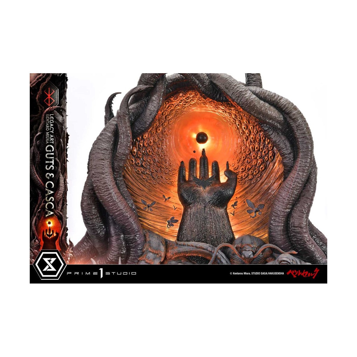 Prime 1 Studio Berserk - Kentaro Miura Legacy Art Berserker GUTS & CASCA 1/6 Scale Statue