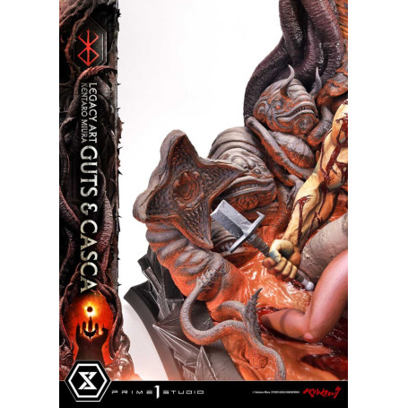 Prime 1 Studio Berserk - Kentaro Miura Legacy Art Berserker GUTS & CASCA 1/6 Scale Statue