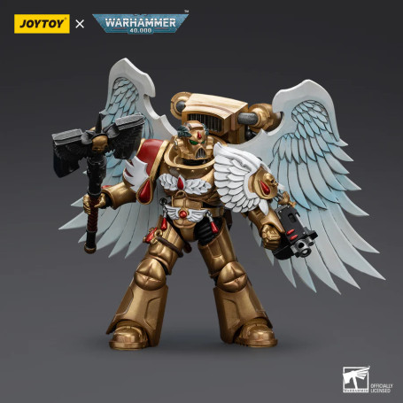 JoyToy Space Marines - Blood Angels Sanguinary Guard - Sanguinary Guard with Axe 1/18 - Warhammer 40K