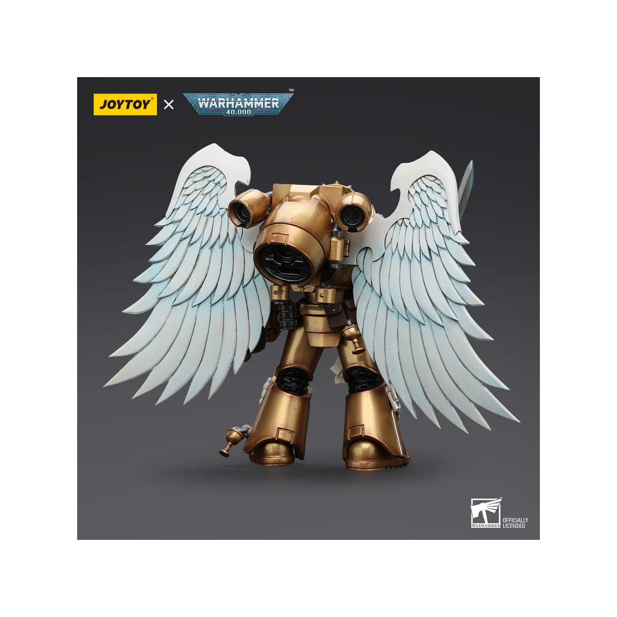JoyToy Space Marines - Blood Angels Sanguinary Guard - Blood Angels Sanguinary Guard with Power Sword 1/18