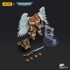 JoyToy Space Marines - Blood Angels Sanguinary Guard - Blood Angels Sanguinary Guard with Power Sword 1/18