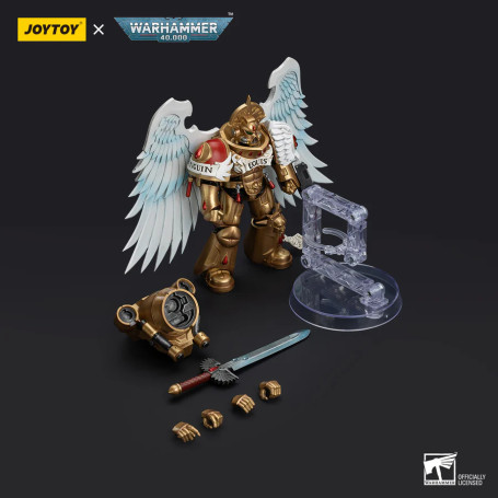 JoyToy Space Marines - Blood Angels Sanguinary Guard - Blood Angels Sanguinary Guard with Power Sword 1/18