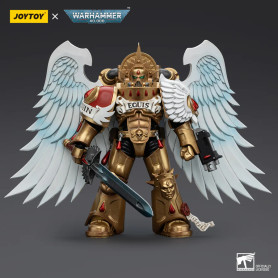 JoyToy Space Marines - Blood Angels Sanguinary Guard - Blood Angels Sanguinary Guard with Power Sword 1/18