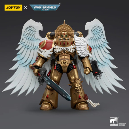 JoyToy Space Marines - Blood Angels Sanguinary Guard - Blood Angels Sanguinary Guard with Power Sword 1/18