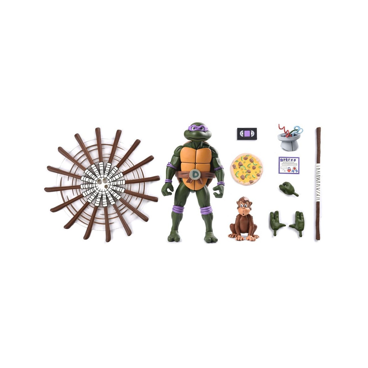NECA - Ultimate Donatello VHS - TMNT Cartoon