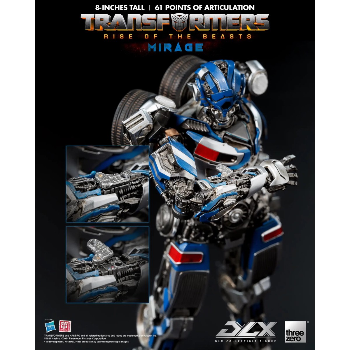 Three0 Transformers - DLX MIRAGE - Transformers: Rise of the Beasts