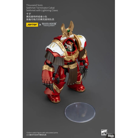 JoyToy Space Marines - Tausend Töne Sekhmet Terminator Cabal - Sekhmet With Lightning Claws - The Horus Heresy