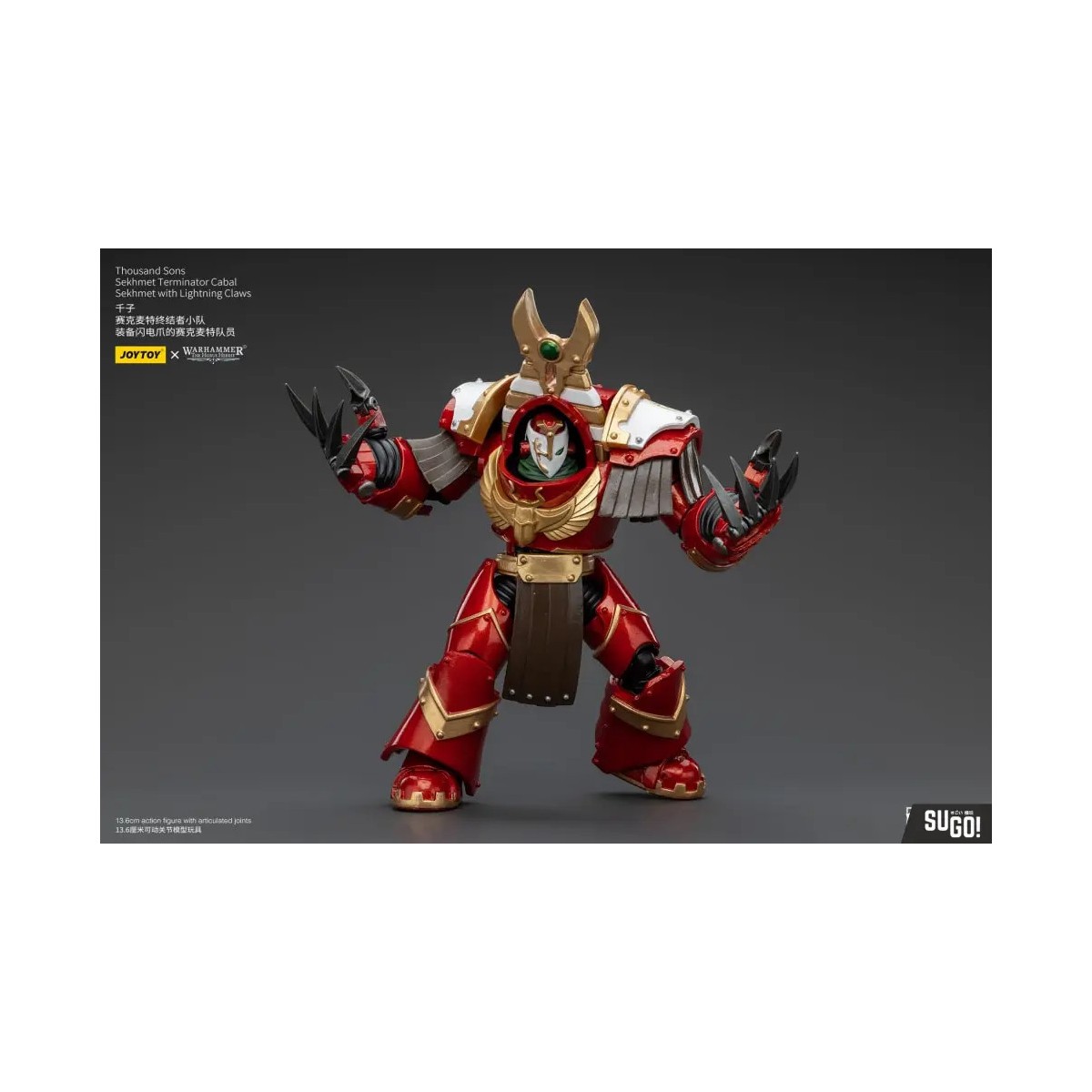 JoyToy Space Marines - Tausend Töne Sekhmet Terminator Cabal - Sekhmet With Lightning Claws - The Horus Heresy