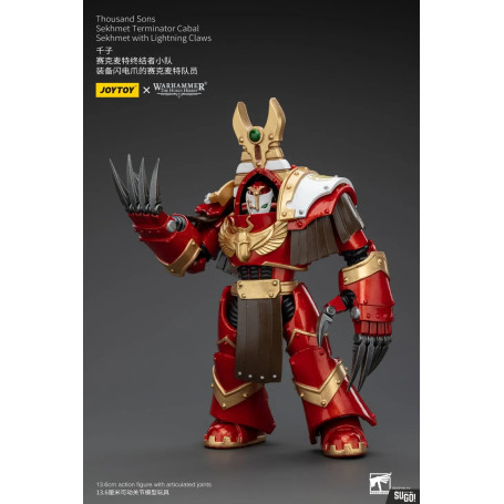 JoyToy Space Marines - Tausend Töne Sekhmet Terminator Cabal - Sekhmet With Lightning Claws - The Horus Heresy