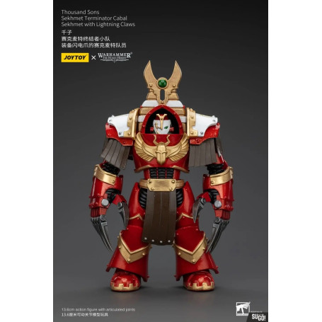 JoyToy Space Marines - Tausend Töne Sekhmet Terminator Cabal - Sekhmet With Lightning Claws - The Horus Heresy