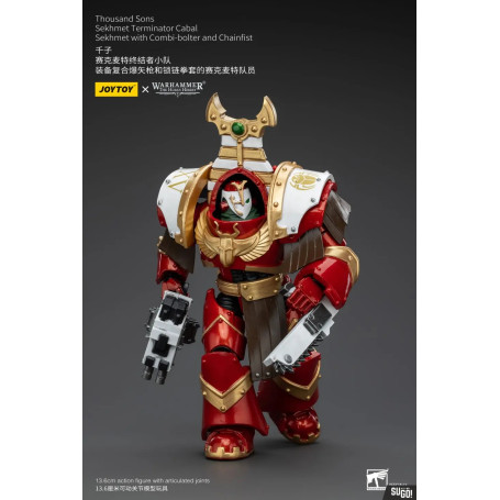 JoyToy Space Marines - Tausend Töne Sekhmet Terminator Cabal - Sekhmet With Combi-Bolter And Chainfist - The Horus Heresy