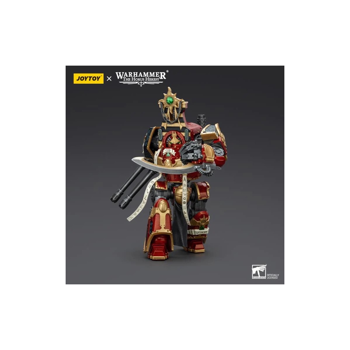 JoyToy Space Marines - Thousand sons - Contemptor-Osiron Dreadnought with Gravis Force Blade and Gravis Autocannon