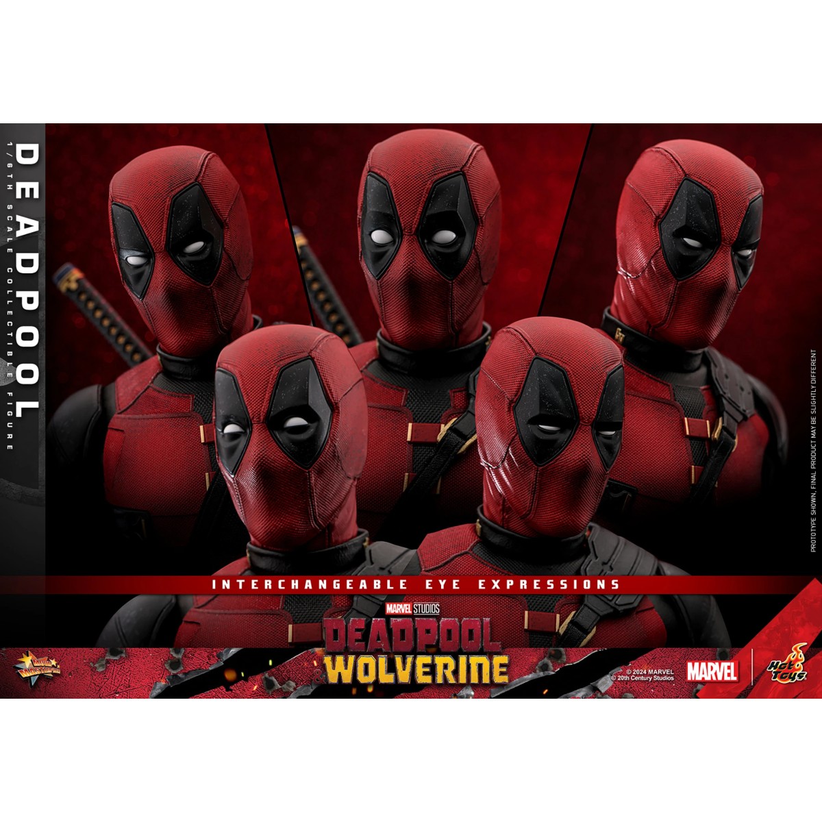 Hot Toys Marvel Deadpool & Wolverine - Deadpool Sammleredition MMS 1/6 