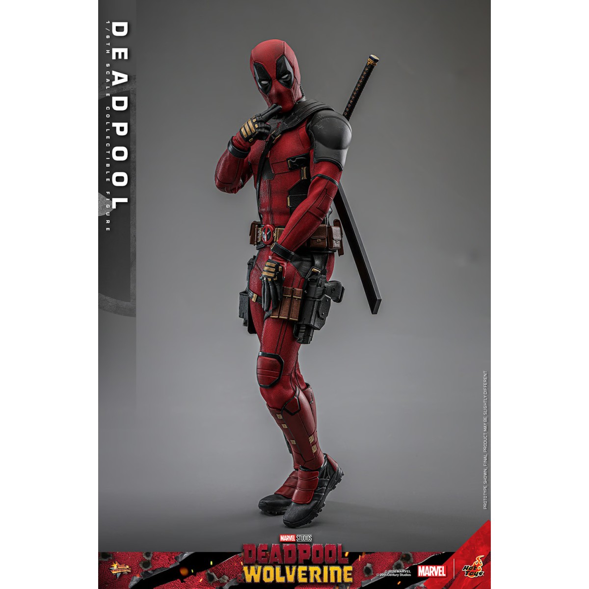 Hot Toys Marvel Deadpool & Wolverine - Deadpool Sammleredition MMS 1/6 