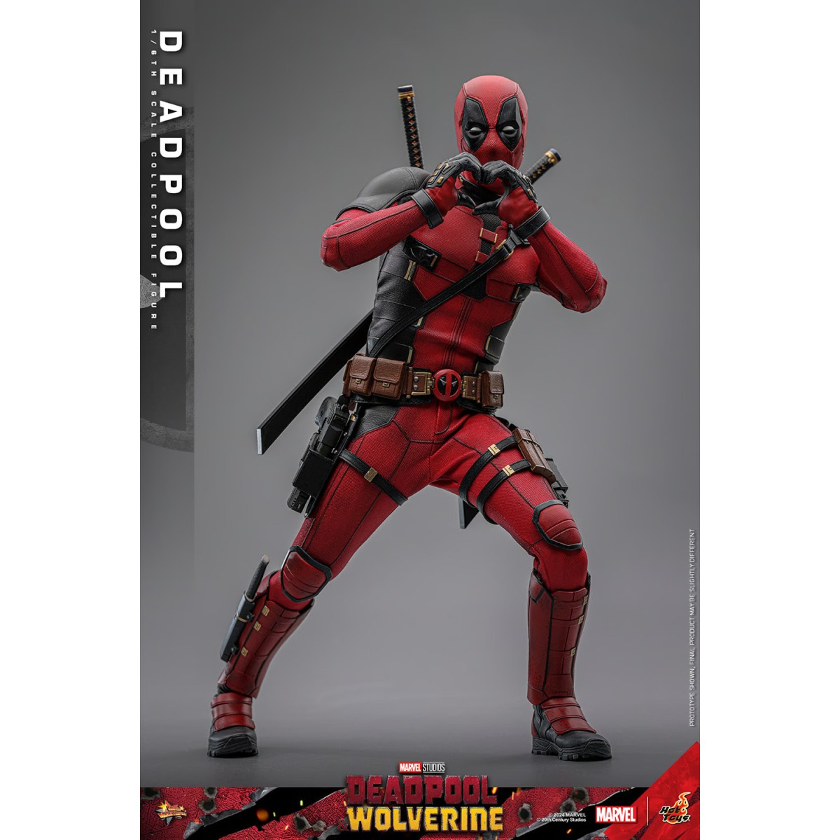 Hot Toys Marvel Deadpool & Wolverine - Deadpool Sammleredition MMS 1/6 